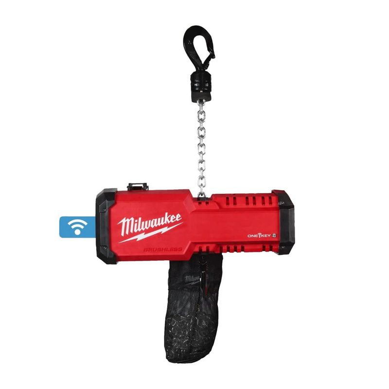 Electropalan (scripete) 1 tona Milwaukee M18 ONE-KEY, max 6m, cu acumulator, 4933500224