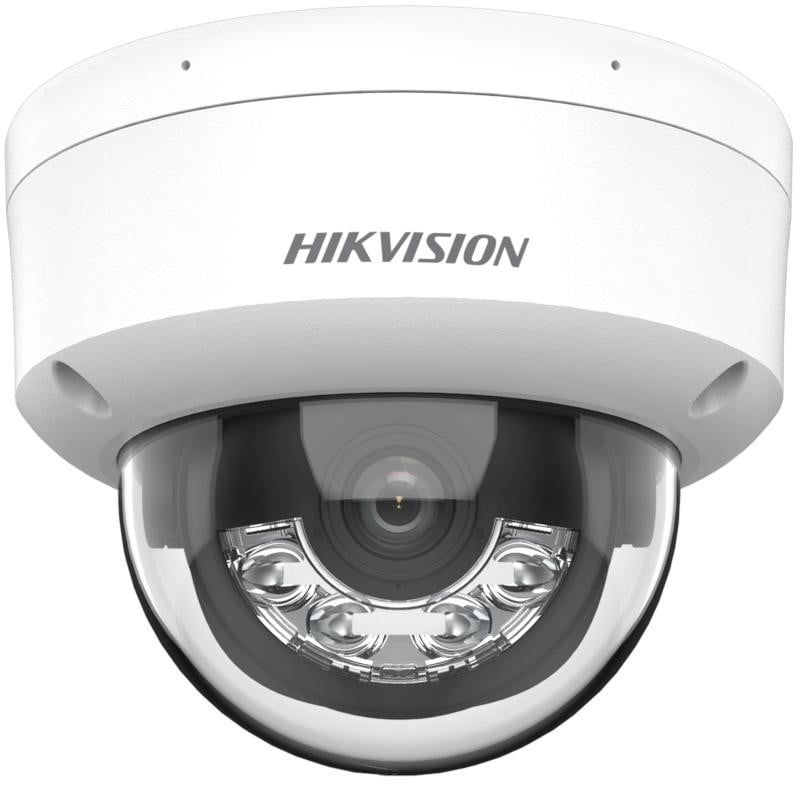 Camera de supraveghere interior IP Hikvision DS-2CD1183G2-LIUF28, 8MP, 2.8mm, Smart Hybrid Light, Microfon, PoE, IP67, IK08