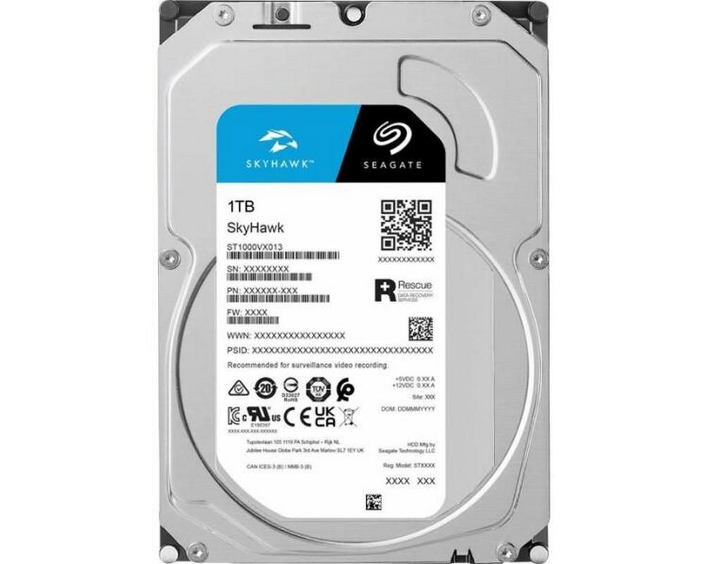 i5-9400/SSD256+HDD1TB/メ16GB/B+WIFI/Win11 Hard Disk 1TB Seagate Skyhawk, 180 MB/s, cache 256MB, ST1000VX013