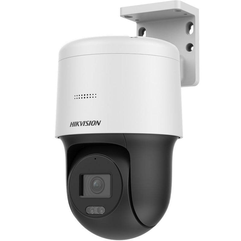Camera de supraveghere IP PTZ microfon si difuzor, HD, si LED 30m, Hikvision DS-2DE2C200MW-DE-F1-S7 - A2t.ro