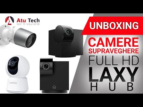 Camera de supraveghere wireless 1080p Full HD, cu proiector LED si