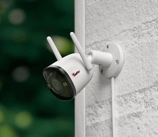 Camera supraveghere IP Wireless Guardian Safer, 2K - 4MP, Microfon