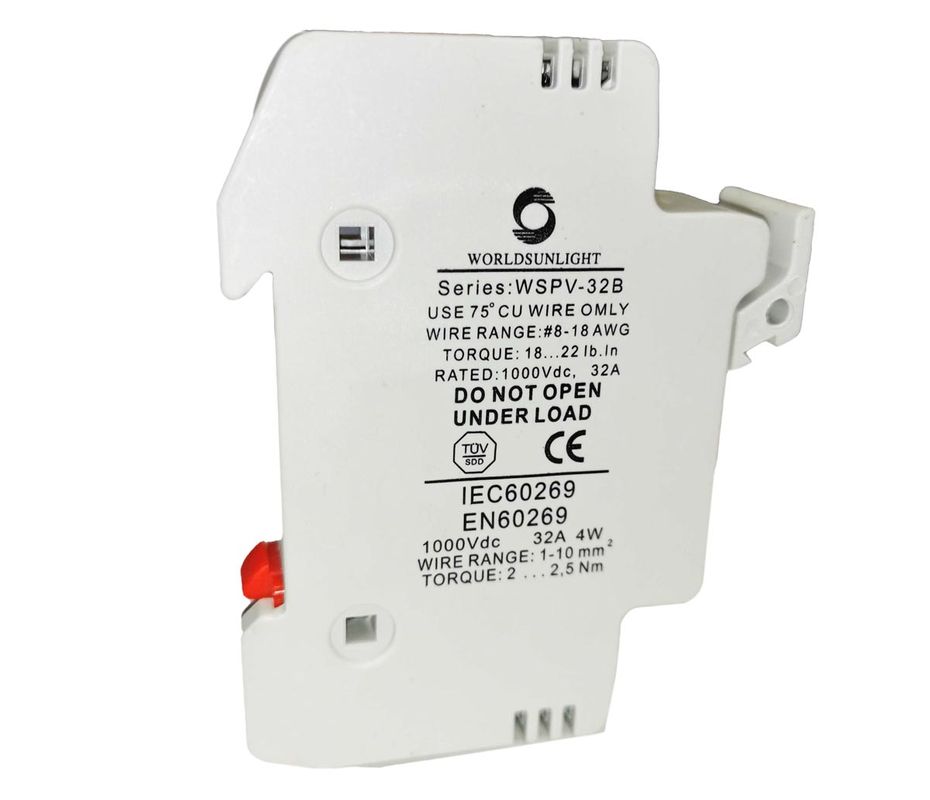 Separator modular 1 pol, cu sigurante fuzibile 15A 1000V, pentru