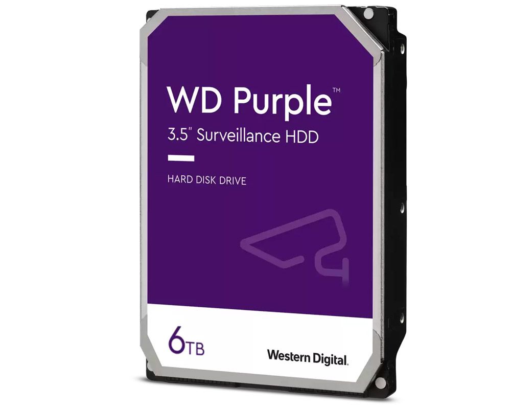 Hard Disk Western Digital Purple, 6TB, WD60PURZ - A2t.ro