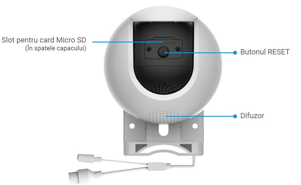 Camera de supraveghere wireless EZVIZ Hikvision CS-C8c(4WKFL 4mm