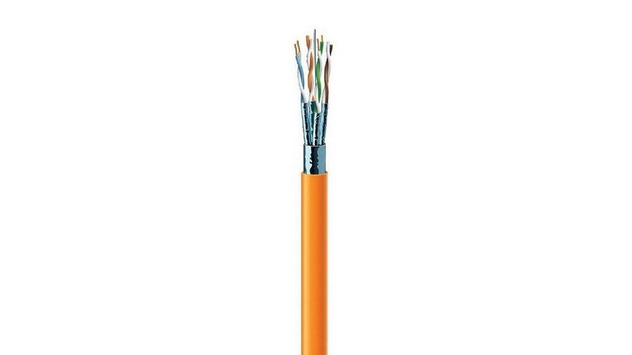 Cablu FTP CAT6A din cupru, 23AWG, LSZH, rola 100m, Safer ADM-FTP6A