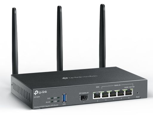Router VPN Gigabit Omada Tp-Link ER706W, 6 porturi Gigabit, 5GHz