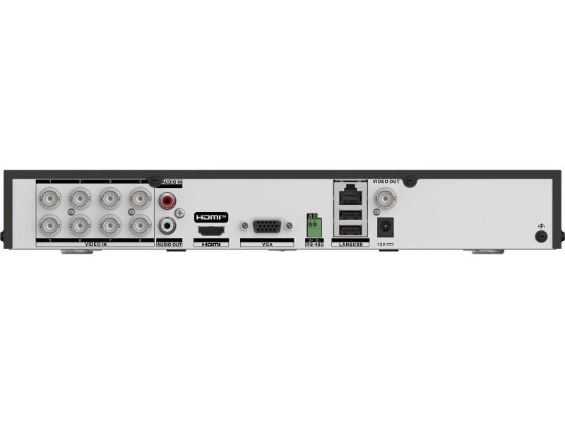 DVR 8 canale, 5 MP, Hikvision iDS-7208HUHI-M1/X/4A+8/4 AcuSense