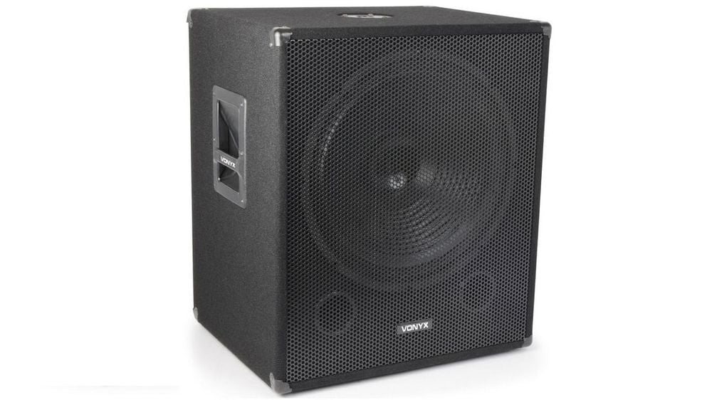 Subwoofer activ RMS 500W, 2x 250W, 8Ohm, 18 Inch, Jack 6.35, RCA