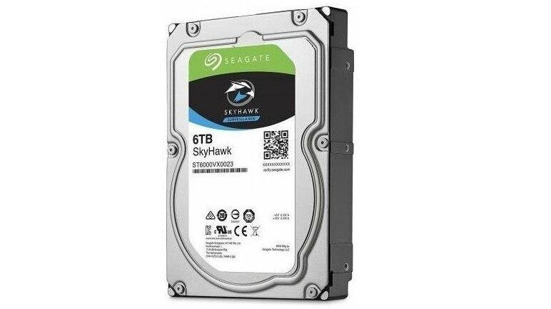 Hard Disk 6TB, Seagate Skyhawk ST6000VX008, cache 256MB, pentru