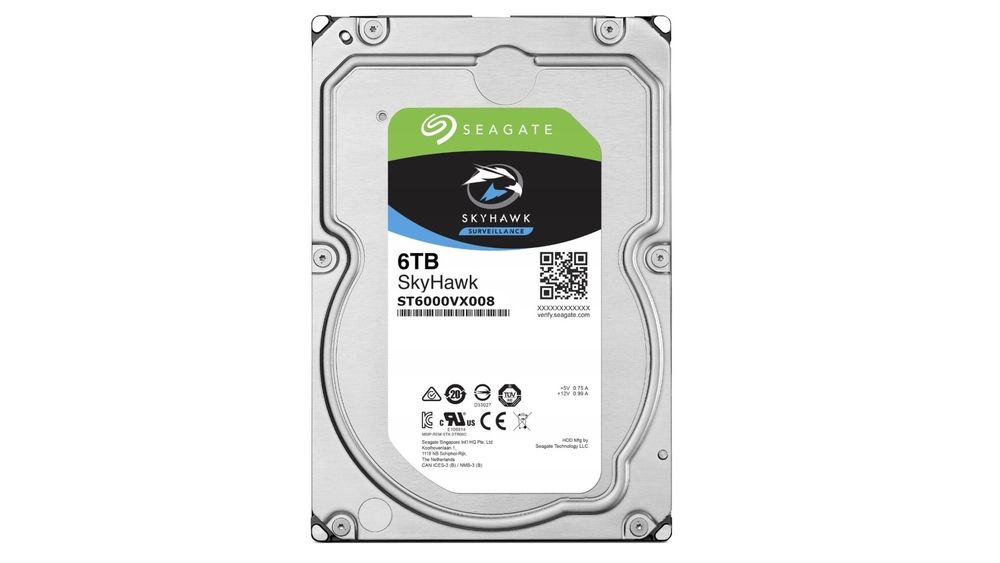 Hard Disk 6TB, Seagate Skyhawk ST6000VX008, cache 256MB, pentru