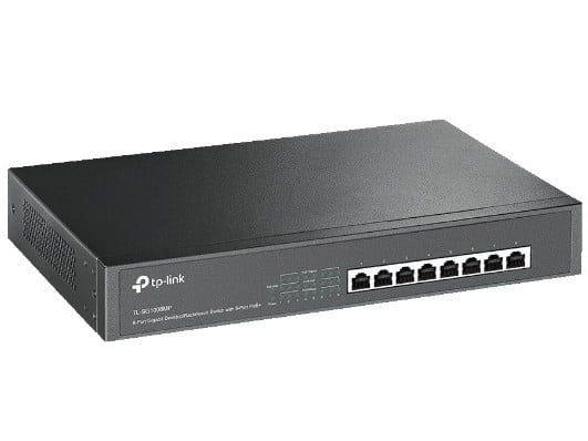 sug＊ Switch 8 porturi POE Gigabit TP-Link TL-SG1008MP, 16KB Jumbo Frame