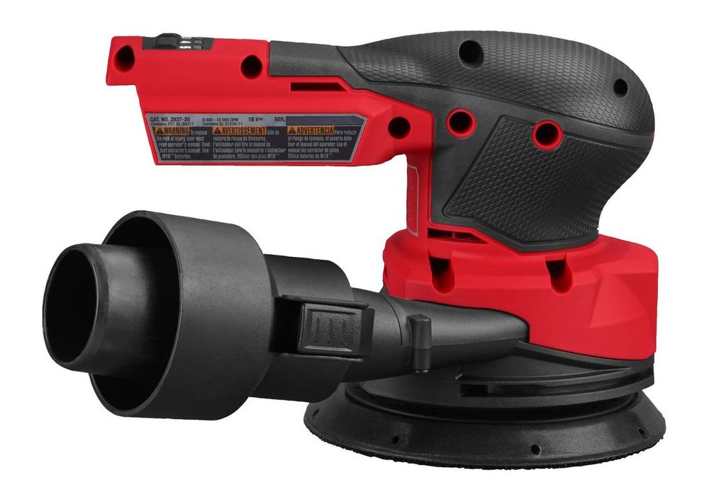 Slefuitor orbital M18 FUEL Milwaukee, 125mm, tehnologie VacLink