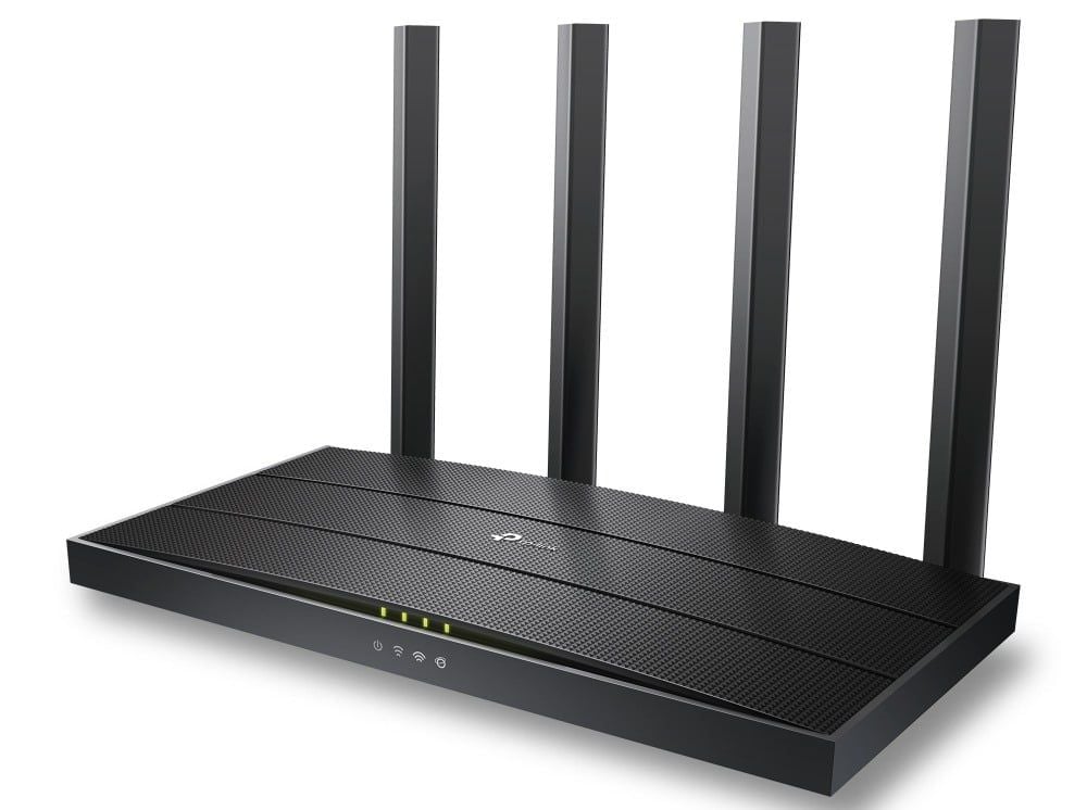 Router wireless Wi-Fi 6 TP-LINK AX1500, 4 porturi, Dual-Band, 1.5