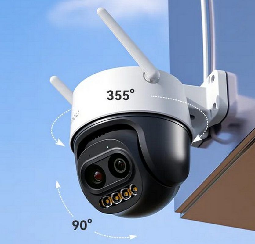 Imou Cruiser Z, Wi-Fi 6, 5MP 3K, 12x Zoom Hibrid, Iluminare duala