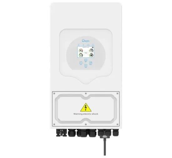 Invertor Hibrid Monofazat DEYE SUN-5K-SG03LP1-EU, 5KW, 2 MPPT, eficienta 97.60%, IP65