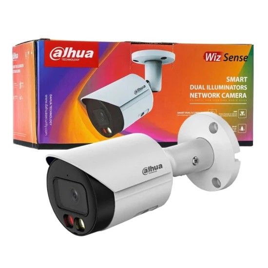 Camera IP, WizSense, 4MP, lentila Iluminare duala LED IR