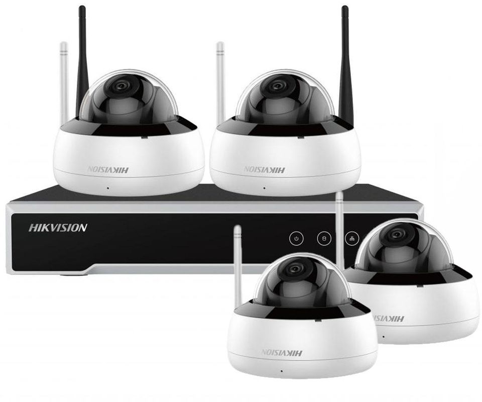 to justify comprehensive inflation Kit supraveghere wireless 4 Mp, Hard inclus 1TB, interior, IR 30 metri,  Hikvision - A2t.ro