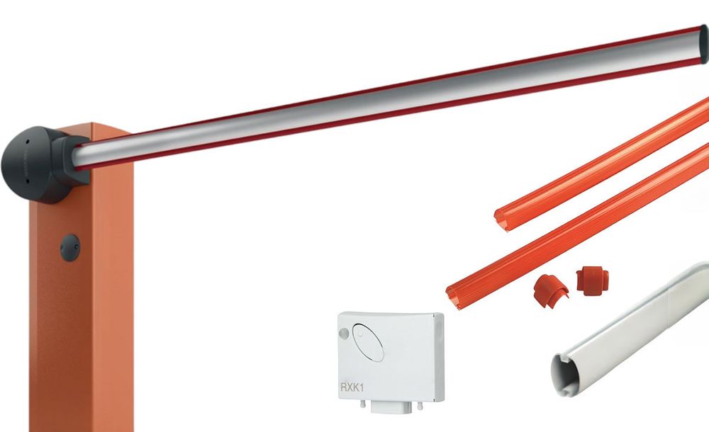 Kit automatizare Kit Barieră King Gates OPEN4000 - 4m Trafic Intens - Kit barieră auto King Gates pentru trafic intens cu braț de 4 metri