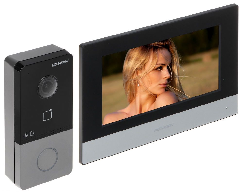 Kit videointerfon IP 2MP Full HD PoE monitor wireless