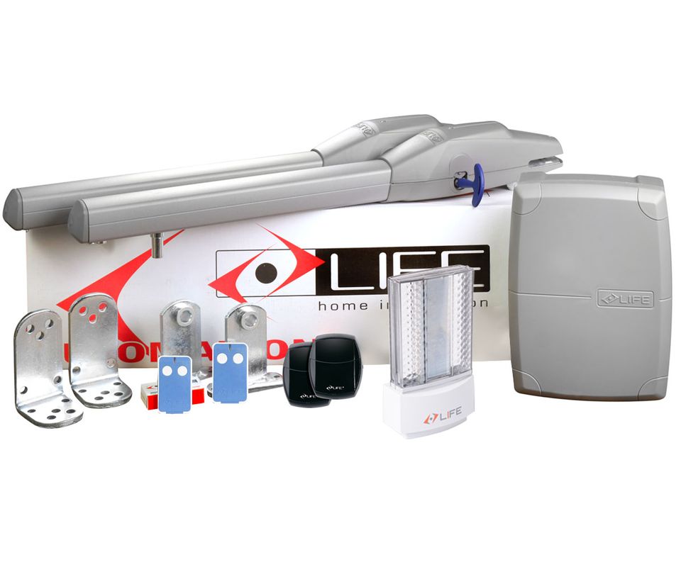 Automatizare de poarta LIFE OPTIMO 2 pentru porti batante
