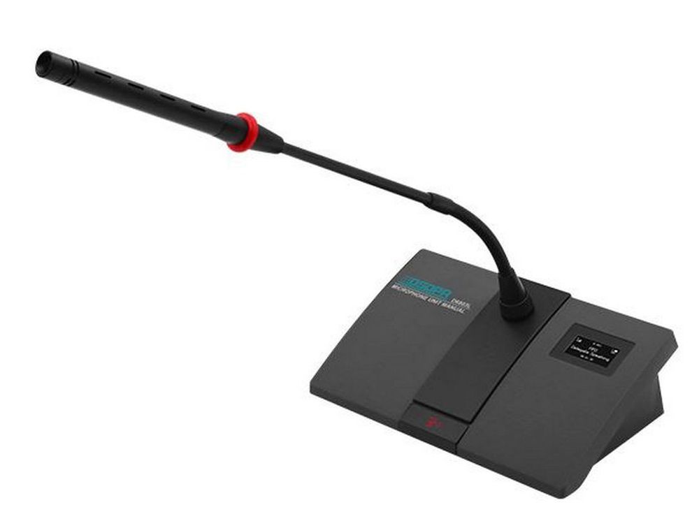 Microfon delegat wireless pentru videoconferinte, 2.4 GHz, baterie 2100mAh, 10mW, ecran LCD, DSPPA D6803L
