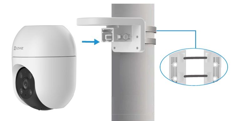 Camera de supraveghere wireless EZVIZ Hikvision CS-C8c(4WKFL 4mm