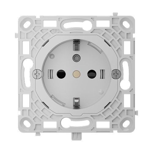 Modul priza inteligenta Jeweller Ajax, tip F, monitorizare consum, 1100m, LED, 1.5W, IP20, Ajax OutletCore (smart) [type F]