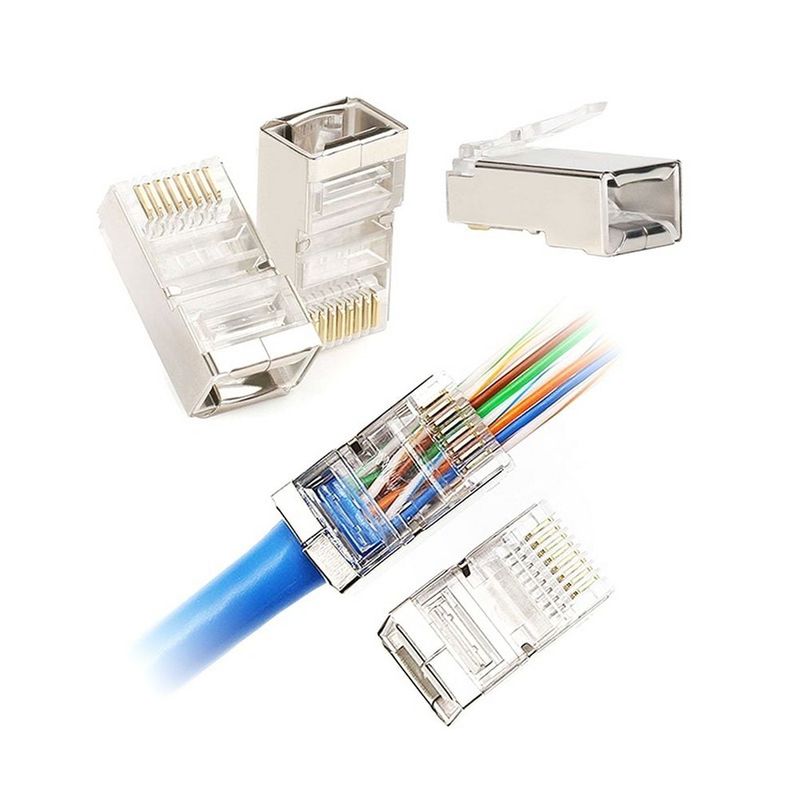 Aspire Kilometers on a holiday Mufa RJ45, 8 pini, UTP/FTP, ecranaj metalic, cat 6E TEL0074 - A2t.ro