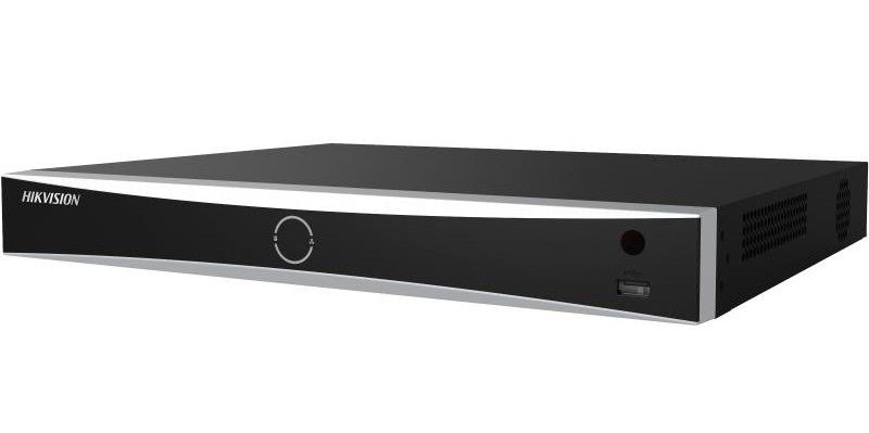 NVR 16 canale PoE, AcuSense, 4K, Latime de banda 160Mbps, 2x SATA, 1U, Hikvision DS-7616NXI-K2/16P