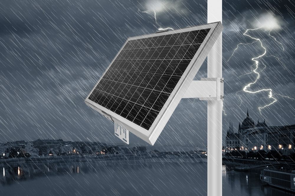 Panou Solar, 60W, 16V, Acumulatori inclusi de 30 Ah, Safer SAF