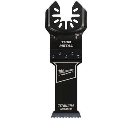 Panza metal Open-Lok Metal plunge blade Ti. BiM 28mm Milwaukee, pentru unelta multifunctionala, 48851251