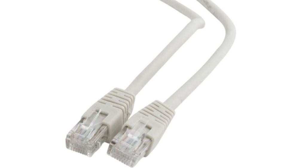 Patch Cord UTP Gembird Cat6, 0.25m, CCA, AWG26, neecranat, gri, PP6U-0.25M