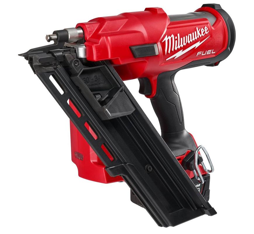 Pistol pentru cuie Milwaukee M18 FFN-502C, unghi inclinare 30-34