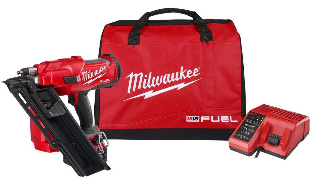 Pistol pentru cuie Milwaukee M18 FFN-502C, unghi inclinare 30-34