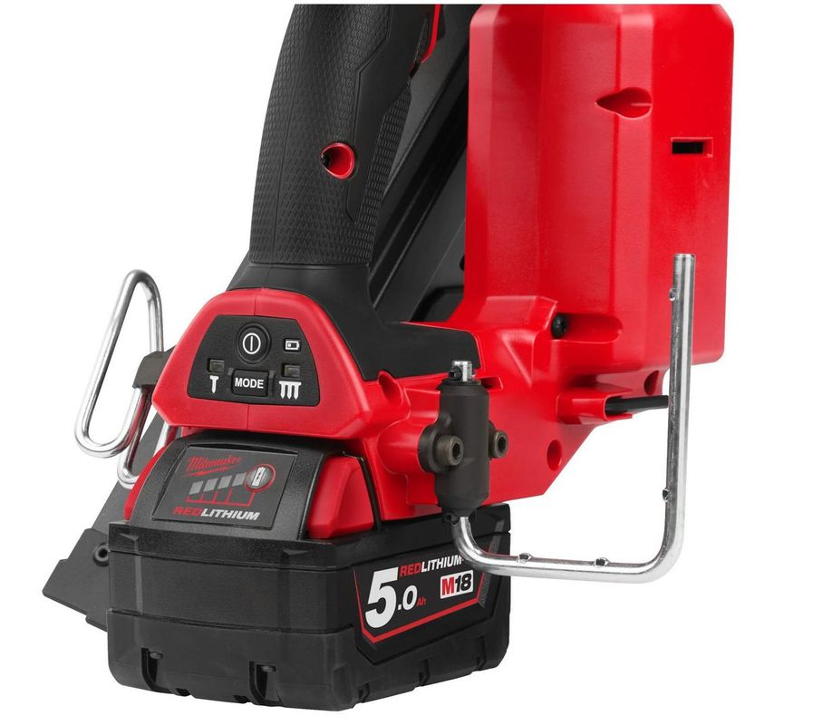 Pistol pentru cuie Milwaukee M18 FFN-502C, unghi inclinare 30-34