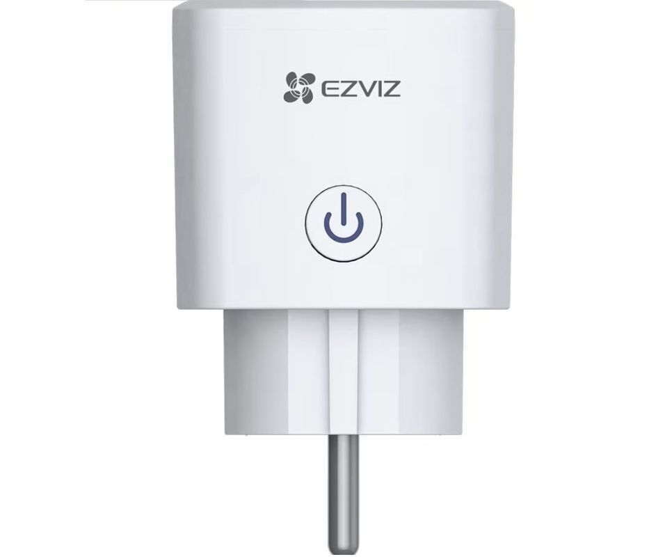 Priza Smart T30 Ezviz CS-T30-10B-EU, Wi-Fi 2.4GHz, Control prin aplicatia mobila, Compatibil cu Google Assistant, Alexa, material ignifug