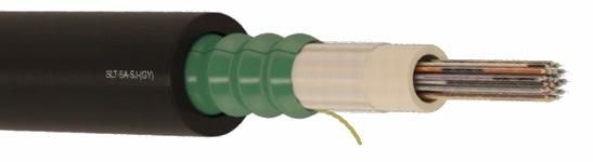 Fibra optica 4 fire Single Mode 1200N cu armatura, 100m, ETK SLT-SA-SJ-(GY12)-4x100