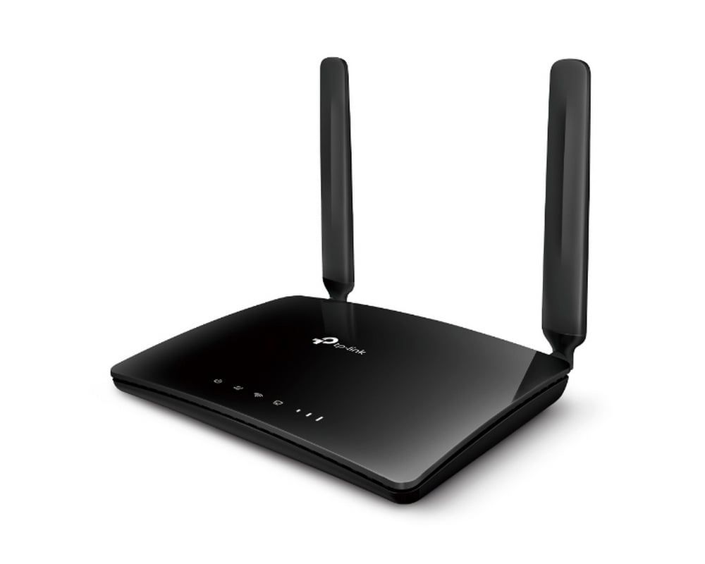 Router 3G / 4G LTE Wireleess TP-LINK Archer MR200, 4 porturi, 300Mbps si 433Mbps, Dual Band 2.4 si 5 Ghz, Slot Micro SIM