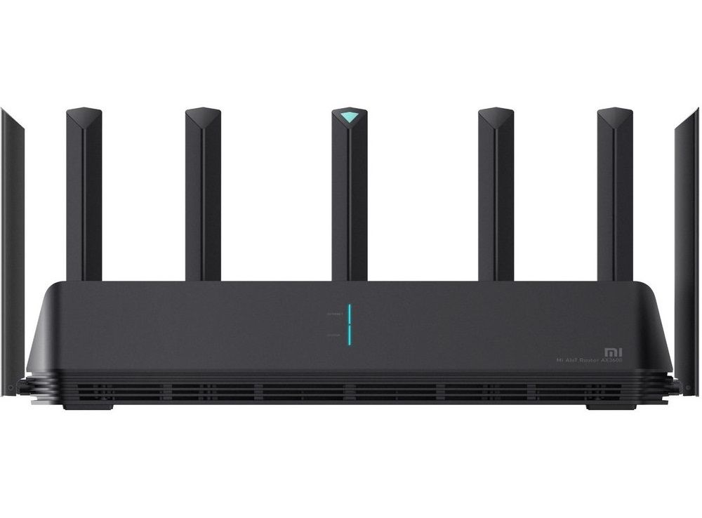 Router cu WiFi 6 dual band 2.4 si 5ghz, Gigabit, Xiaomi Mi AIoT Router AX3600 DVB4251GL 