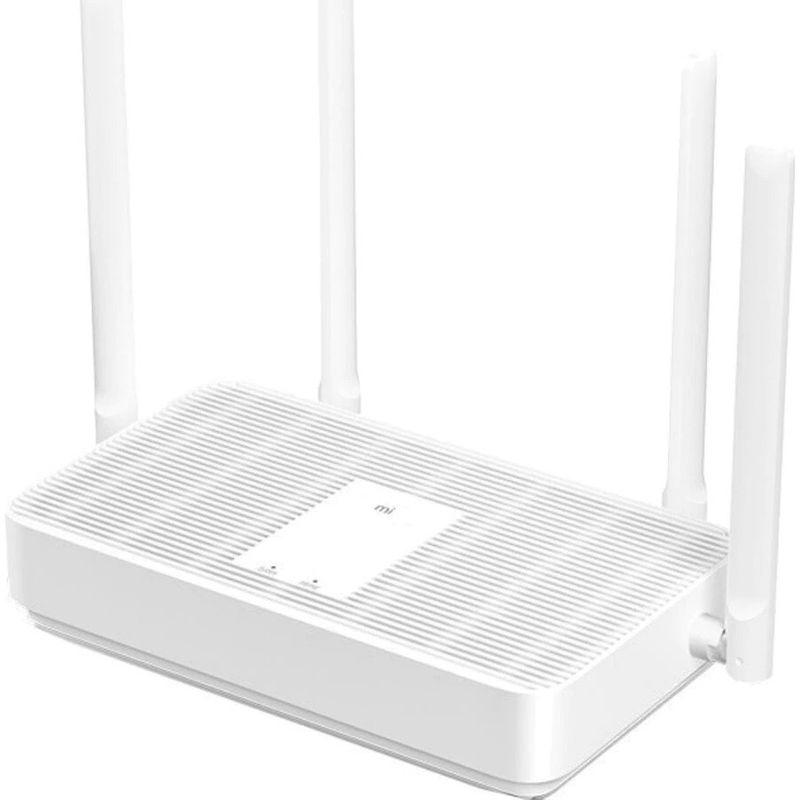 Router Wireless Gigabit 2.4 si 5Ghz, WiFi6, 4 porturi, 4 antene externe, Xiaomi Mi AX1800 DVB4258GL 