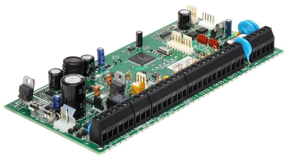 Sistem de alarma 8 zone Paradox Spectra SP6000 placa+cutie - A2t.ro
