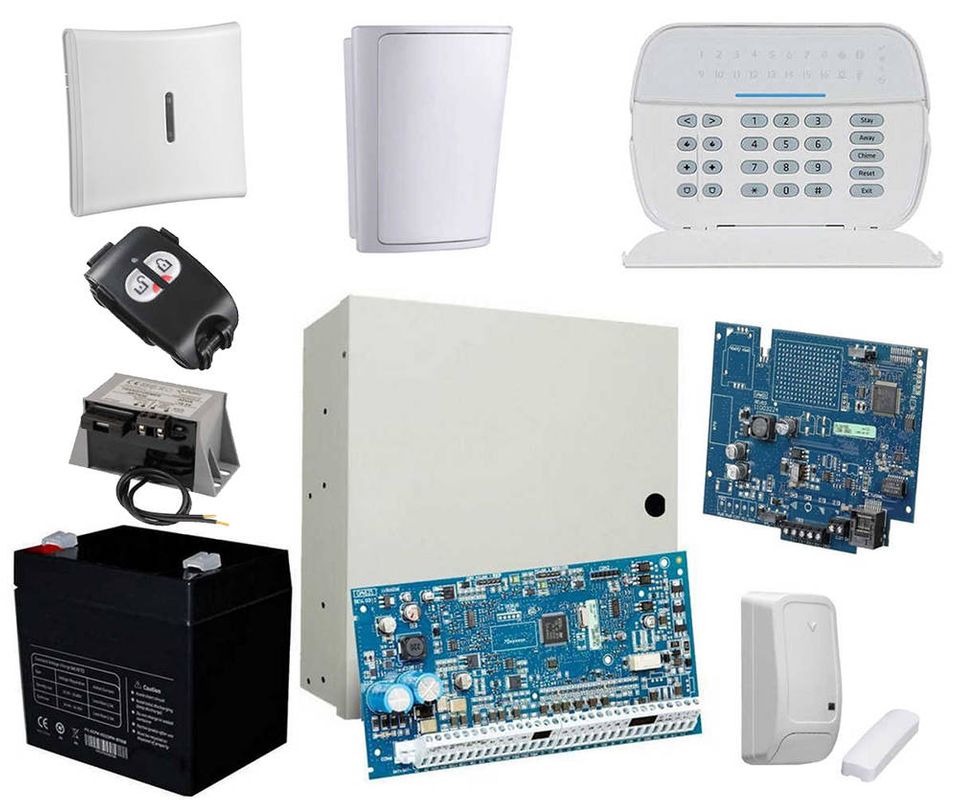 Sistem de alarma hybrid 2 zone wifi de interior cu comunicare TCP/IP, DSC NEO, NEOKIT2TCP-W