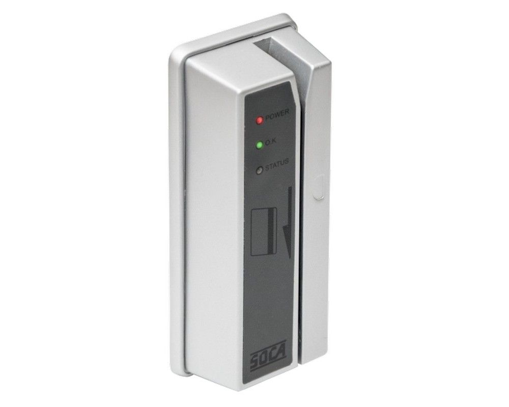 Sistem de control acces cu card magnetic pentru restrictionarea accesului in incintele ATM, ST-505