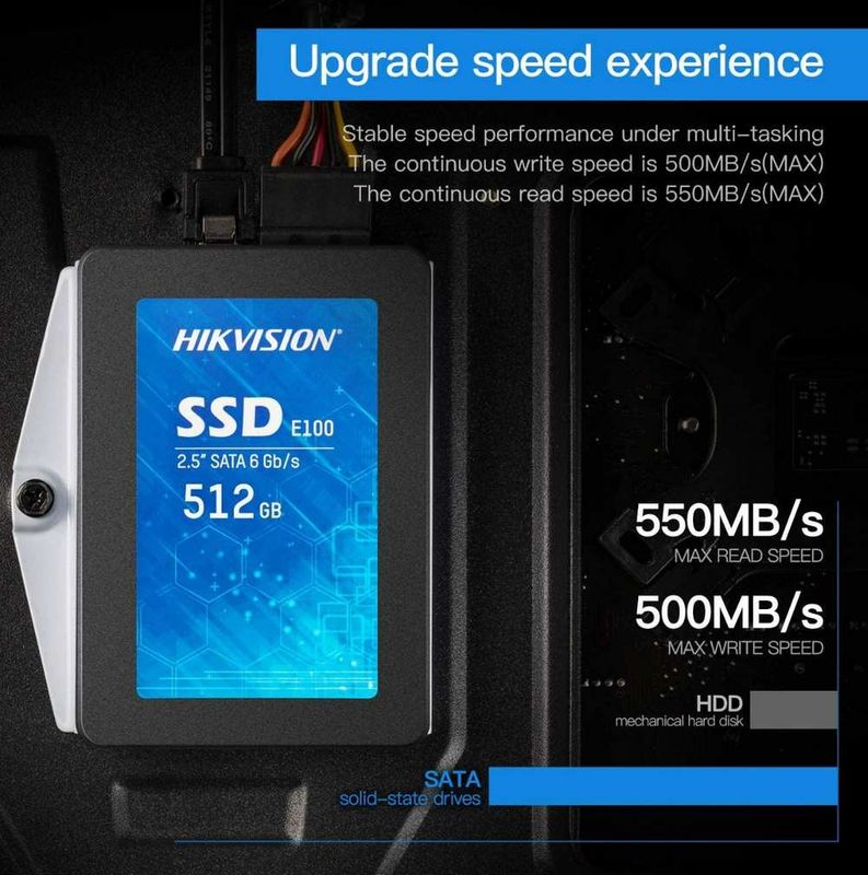 SSD 512 GB Hikvision 2.5