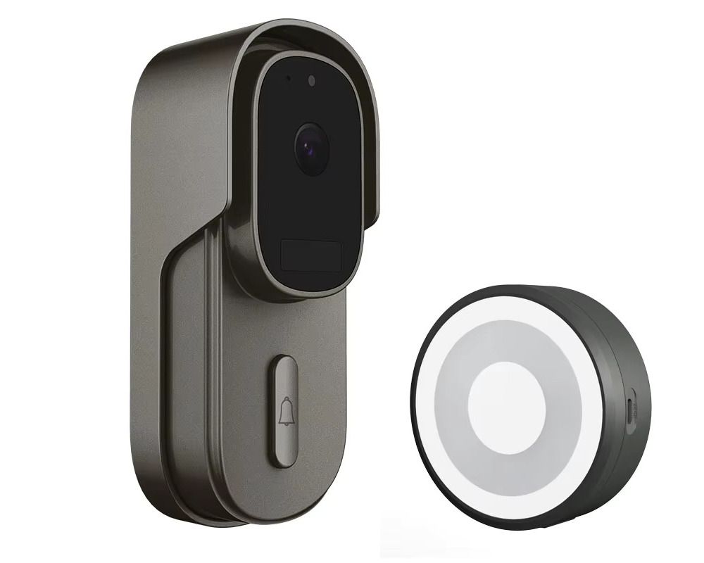 Sonerie wireless video, Wi-Fi, 2MP FULL HD, IR 7m, senzor PIR, Tuya, slot microSD, Audio bidirectional, IP65, Rehent RH-WF001