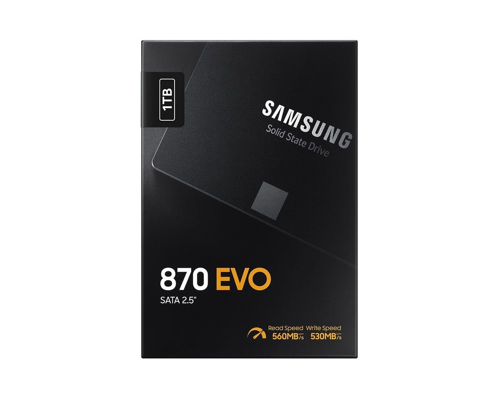 SSD 1TB Samsung 870 EVO MZ-77E1T0B/EU, SATA III, 2.5 inch, V-NAND