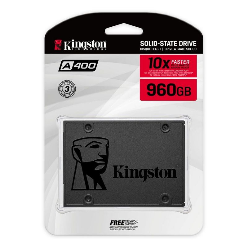 SSD KINGSTON A400, 960GB, SATA3, 2.5