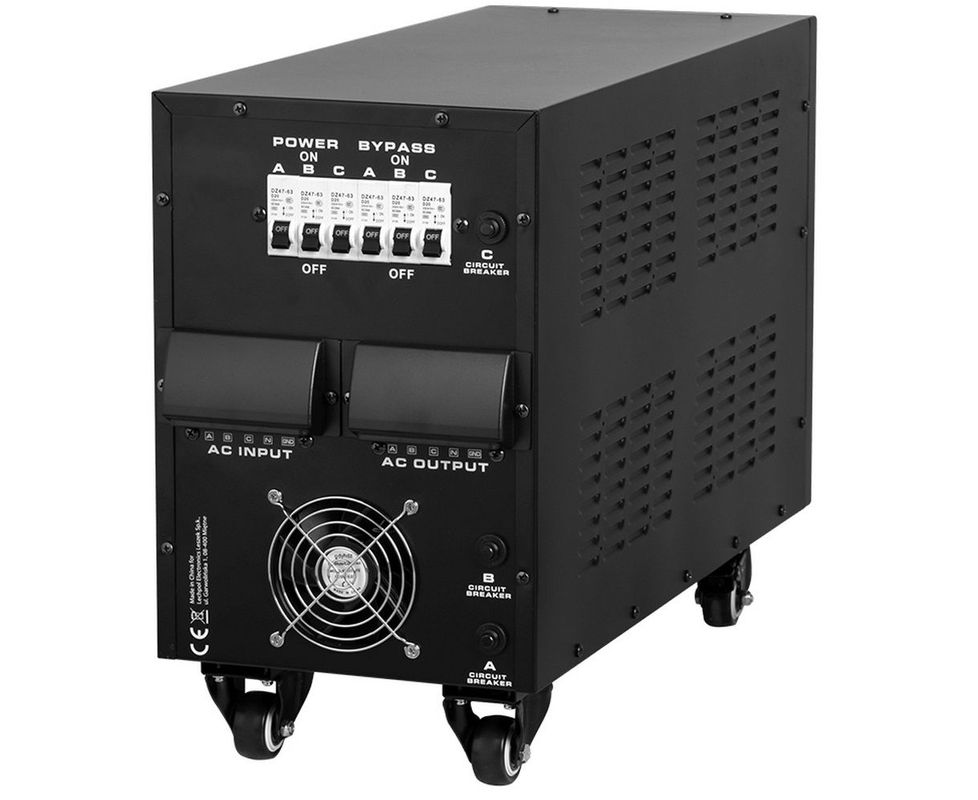 Stabilizator de tensiune cu servomotor trifazat 10000 VA, cu