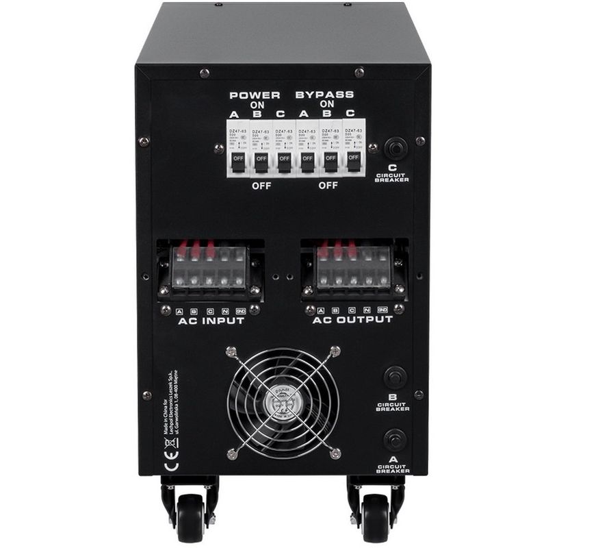 Stabilizator de tensiune cu servomotor trifazat 10000 VA, cu